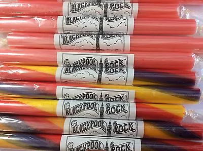18 Sticks Of Traditional Blackpool Rock  9 Mint - 9 Fruity  • £12