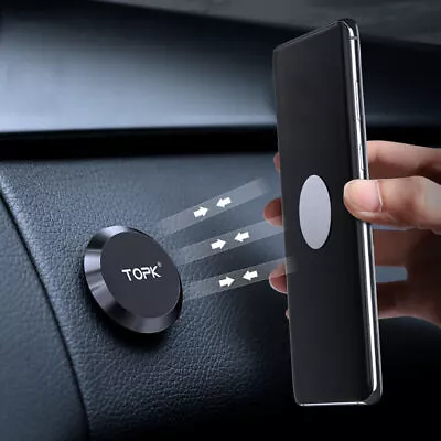 Black Magnetic Cell Phone Holder Car Interior Accessories Dashboard Stand Mount • $3.99