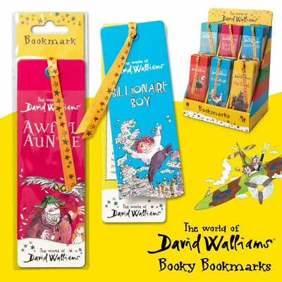 David Walliams Booky Bookmarks • £5.20