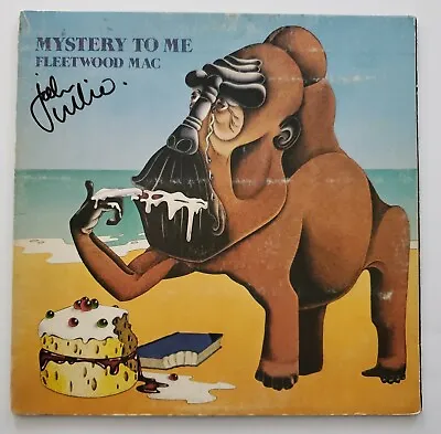 John McVie Signed Fleetwood Mac Mystery To Me Vinyl Record LP Album LEGEND RAD • $179.99