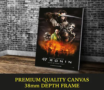 47 Ronin Classic Movie Art Large CANVAS Print Gift A0 A1 A2 A3 A4 • £65.23