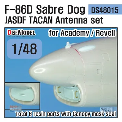 DEFDS48015 1:48 DEF Model F-86D Sabre Dog JASDF TACAN Antenna Set (ACA/REV Kit) • $13.79
