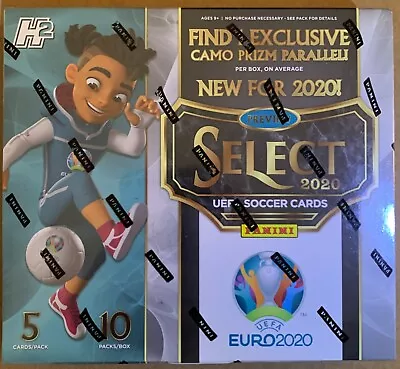 2020 Panini Select UEFA Soccer H2 Hobby Box - EURO 2020 - New - Factory Sealed • £100