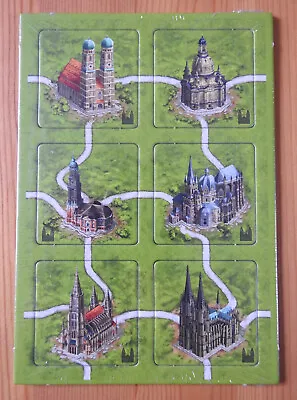 Carcassonne - German Cathedrals | Mini Expansion | New | English Rules • $23.15