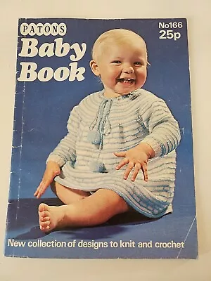 Patron Baby Book. Knitting And Crochet. 1971 • £3