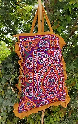 Ethnic Vintage Banjara Bags Shopping Bags With Patchwork And Detailed Finish • $39.99