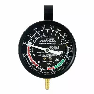 Car Truck Carburettor Valve Fuel Pump Pressure Vacuum Tester Gauge Test Tool Kit • $34.99