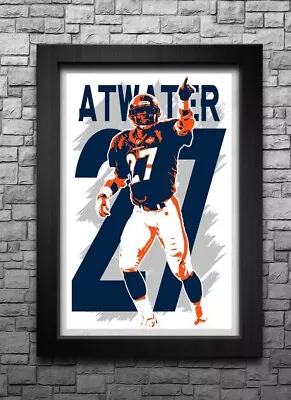 STEVE ATWATER Art Print/poster DENVER BRONCOS FREE S&H! JERSEY • $11.99