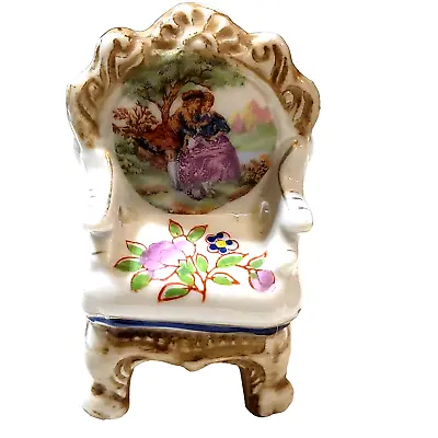 Vintage Miniature Doll House Chair Made In Occupied Japan • $10