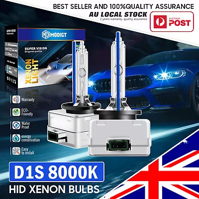 For 2008-2012 Land Rover LR2 Xenon HID Headlight D1S Bulbs 8000K 35W Pack Of 2 • $63.19