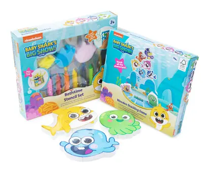 £14 • Buy New Kids Baby Shark Activity Toys Bundle Plus Tote Bag Age 3+