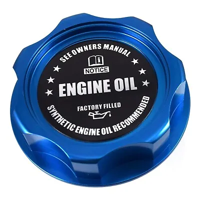 New Blue Engine Oil Filler Cap For Nissan Infiniti Nismo GTR 350z 370z 240SX • $53.81