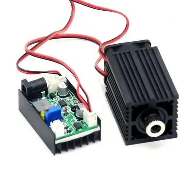 Infrared 980nm 100mW Focusable Dot Laser Diode Module Long-time Work 12V TTL Fan • £24.94