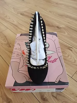 £29 • Buy Jeffrey Campbell Madame Spike Pump Heels Suede Womens UK Size 3 EU 36.