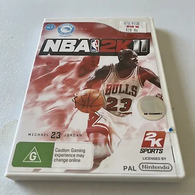 NBA 2K11 Nintendo Wii (PAL 2010) Michael Jordan With Manual Included • $11.52