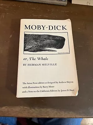 MOBY-DICK By Herman Melville - 1st Ed/1st Pr Arion Press HCDJ 1983 • $114.99