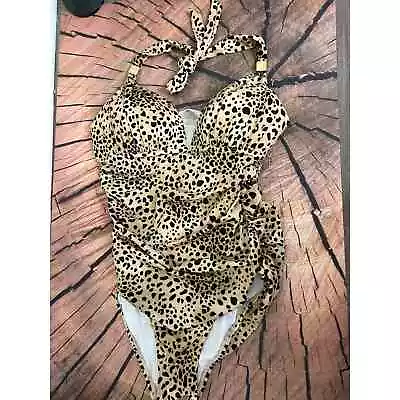 Victoria's Secret Leopard Print One Piece Swimsuit • $25