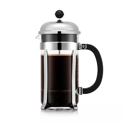 Bodum Chambord French Press Coffee Maker 8cup/1 Liter Shiny Rrp$92.95 • $59.99