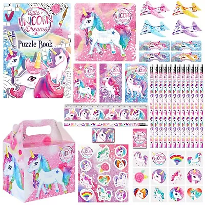 £1.29 • Buy Kids Party Loot Bag Fillers Girls Stickers Tattoos Puzzles Stationery UNICORN