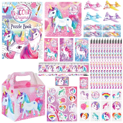 £1.29 • Buy Kids Party Loot Bag Fillers Girls Stickers Tattoos Puzzles Stationery UNICORN