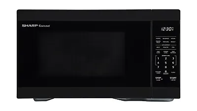 Sharp 1.1 Cu. Ft. Black Countertop Microwave Oven • $129.99