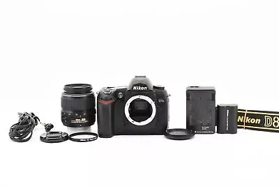 2689 Shots Nikon D70S Digital Camera W/ 18-55mm Zoom Lens Strap From Japan • $218.38