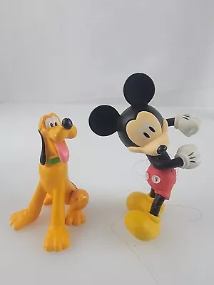  Disney Mickey Mouse And Pluto PVC Toy Figure Cake Top  • $4.99