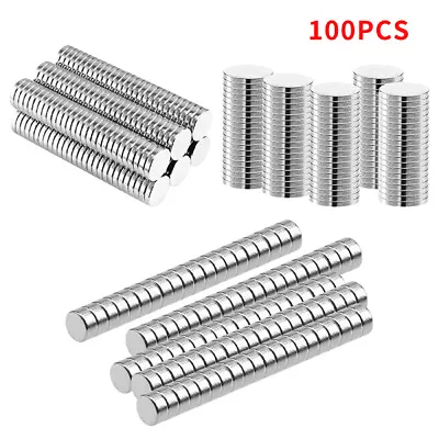 N35/N50/N52 Super Strong Round 5-1000PCS Disc Magnet Rare-Earth Neodymium Magnet • $5.34