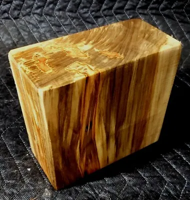 (1) One /value Combo 6 X6 X 3  Ambrosia Spalted Maple Bowl Blanks/ Turning Wood • $24.95