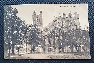 Unposted JG Charlton Postcard - Canterbury Cathedral (b) • £1.50