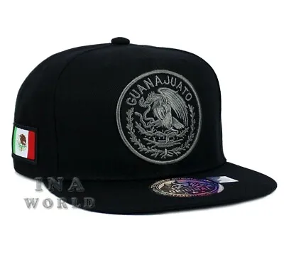 MEXICAN Hat MEXICO Federal Logo State Snapback Baseball Cap-GUANAJUATO/Gray Logo • $13.80
