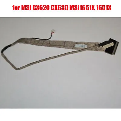 LCD Screen Cable Line Parts For MSI GX620 GX630 MSI1651X 1651X K19-3040006-H39 • $13.18