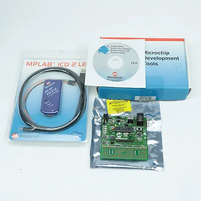 Microchip MPLAB ICD 2 LE In-Circuit Debugger + 16-Bit 28 Pin Demo Board • $99.95