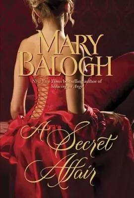 A Secret Affair - 9780385343305 Mary Balogh Hardcover • $4.38