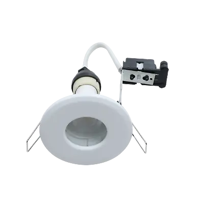 10 X Outside Soffit Lights Or Bathroom / Shower Gu10 Ip65 Waterproof Lights • £37.60
