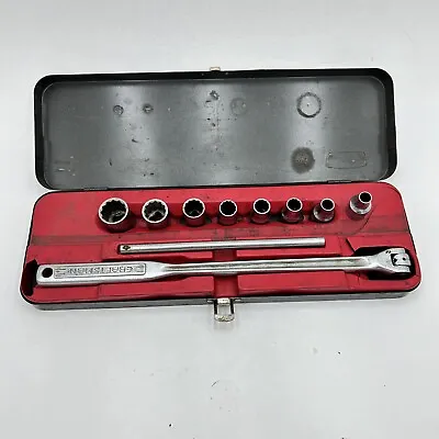 Craftsman Breaker Bar Metric Drive Socket Set Vintage Tool V Series • $83.99