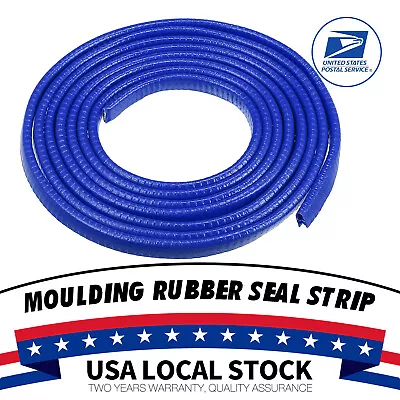 Bule U-Shape Channel Door Edge Rubber Seal Strip CrashproofAnti Scratch-20FEET • $10.99