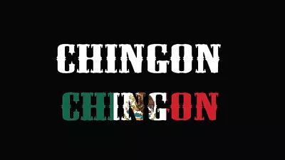 $4.99 • Buy Chingon Decal Car Window Vinyl Sticker Mexico Trucking Sticker Chingona Trucks