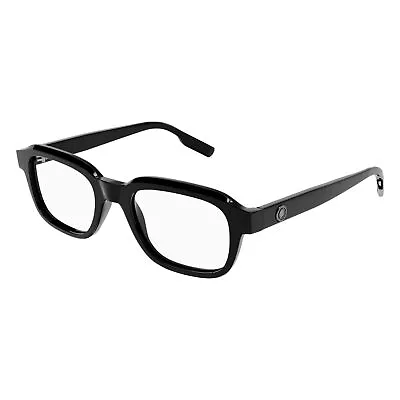 NEW Mont Blanc MB0202o-001 Black Black Eyeglasses • $195.02