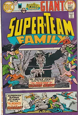 Super-team Family #4  Justice Society  68-page Giant  Dc  1976  Nice!!! • $3.79