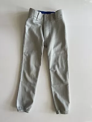 Mizuno Baseball Pants Youth Gray Softball Boys Girls Sports Size Small • $12.99