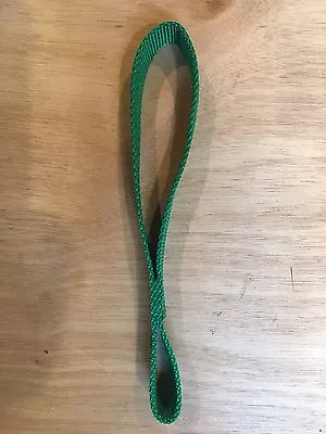 4x4 Winch Hook Pull Strap 10 Inch Green Two Loop Mile Marker Ramsey • $12.95