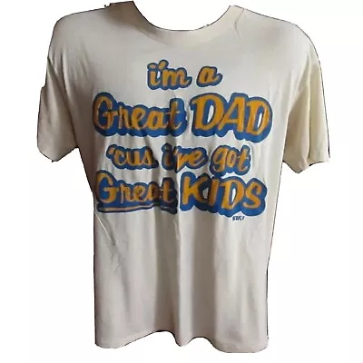 Vintage Mens T-shirt XL Single Stitch  80s Sun Ultra Thin Hippie Dad T-Shirt • $15