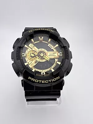 Casio G-Shock Men's Watch Skeleton Gold Dial GA110GB-1 • $80