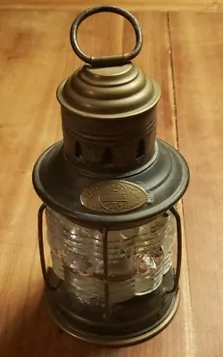 Antique Triplex Marine Boat Candle Lantern PAT’D Dec. 20 1910 • $70.49