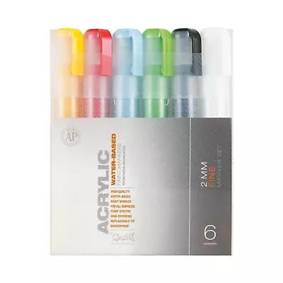 Montana Cans Fine Acrylic Marker Set 2mm Multicolor • $34.29