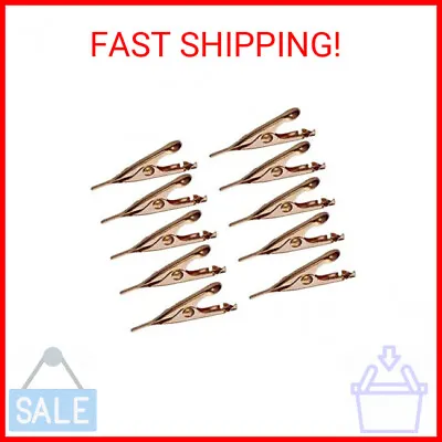 Corpco Micro Toothless Alligator Test Clips Copper Plated With Smooth Microscop • $12.16