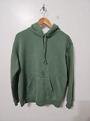 Mens Small No.3 H&m Essentials Pull Over Green Hoodie • $5