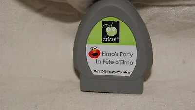 Cricut Cartridge - SESAME STREET ELMO'S PARTY - Gently Used - CARTRIDGE ONLY! X • $4.99