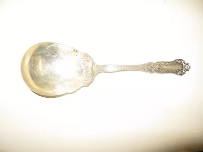 Pattern 1835 R. Wallace A1 Pat. July 18 07 Serving Spoon Silver Plated • $12.99